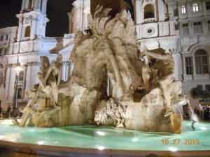 Four Rivers Fountain, Rome