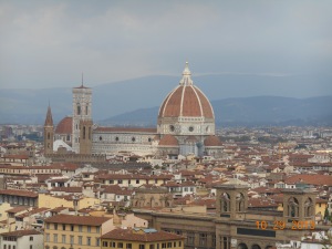 The View in Florence. This city had the best views. So peaceful.