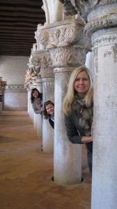 My sisters and I at Doge's Palace, Venice. I love this picture! Just wish my mom was in it. It does go in birth order too.